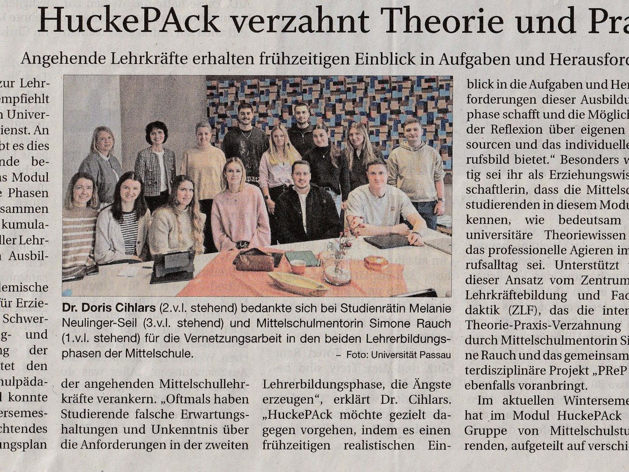 PNP-Bericht zum Seminar WiSe 2025/26