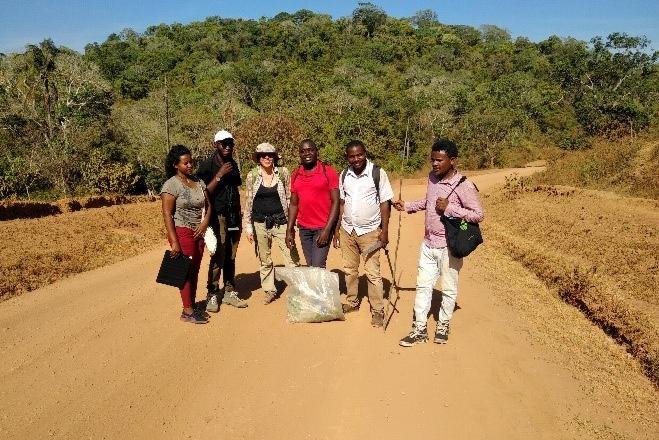 Forscherteam Felderhebung Kenia