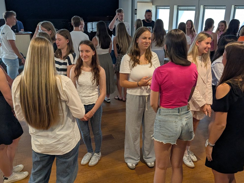 Kennenlernen der Gruppe in Ceske Budejovice