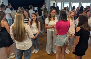 Kennenlernen der Gruppe in Ceske Budejovice