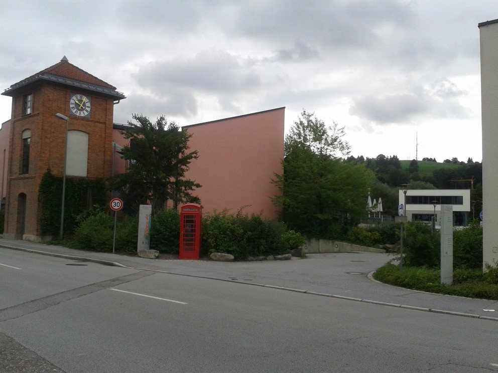 Zugang von Seiten der Innstra&szlig;e