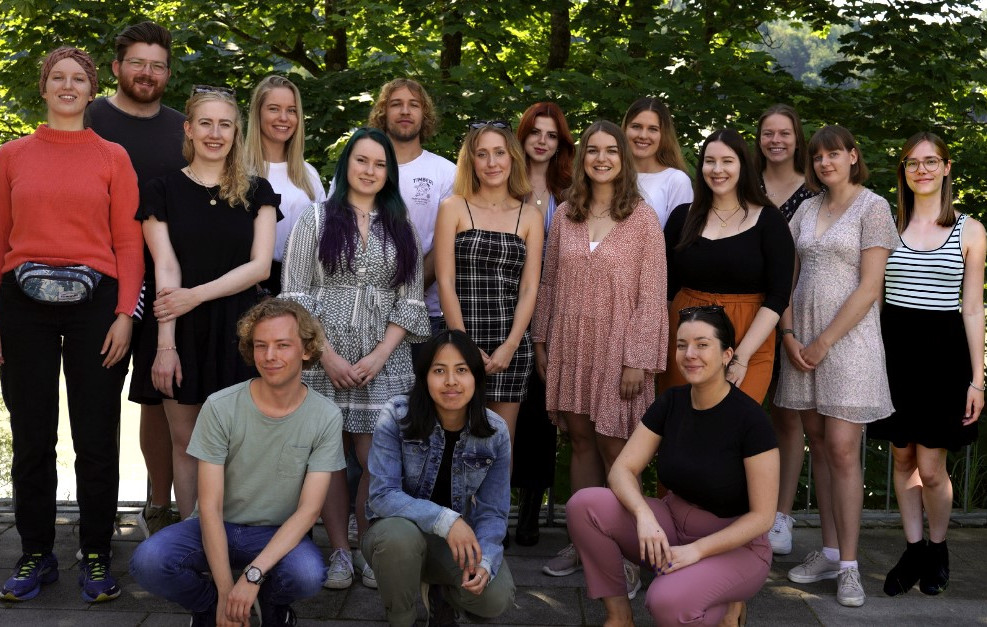 Das Bild zeigt die Studierenden der JMC 2022.