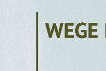 Plakat Symposium Wegweiser