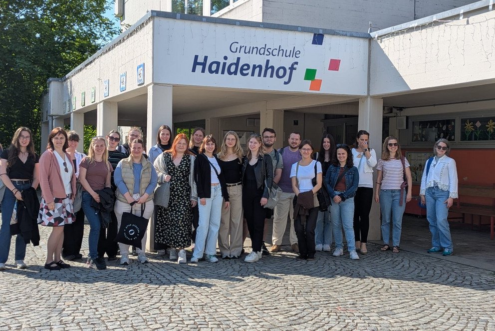 Visitin Haidenhof elementary school (BegIN project school)