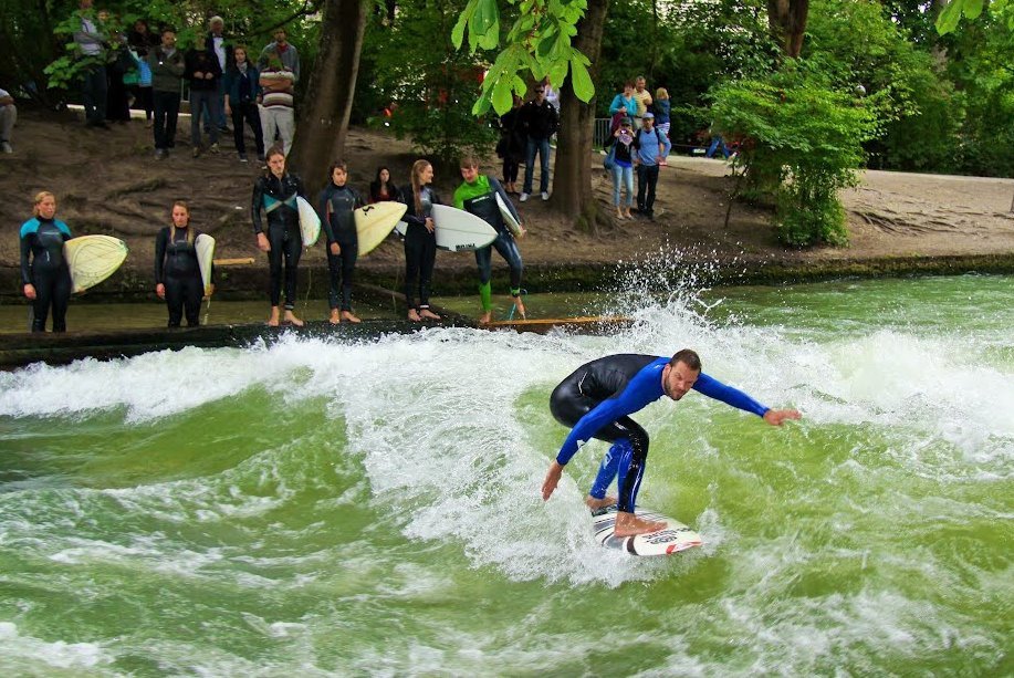 Flusswelle