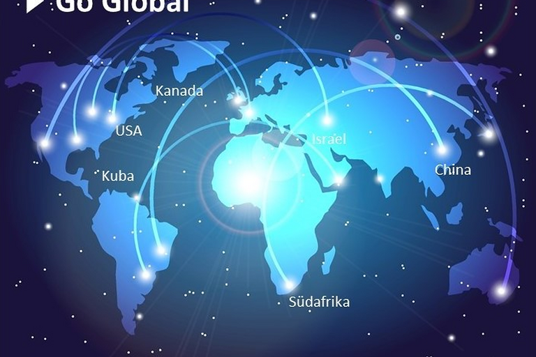 Decorative image of the tile 'Semester abroad global.trex'