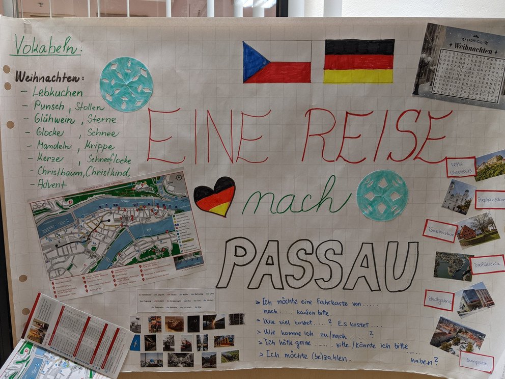 Plakat Reise nach Passau