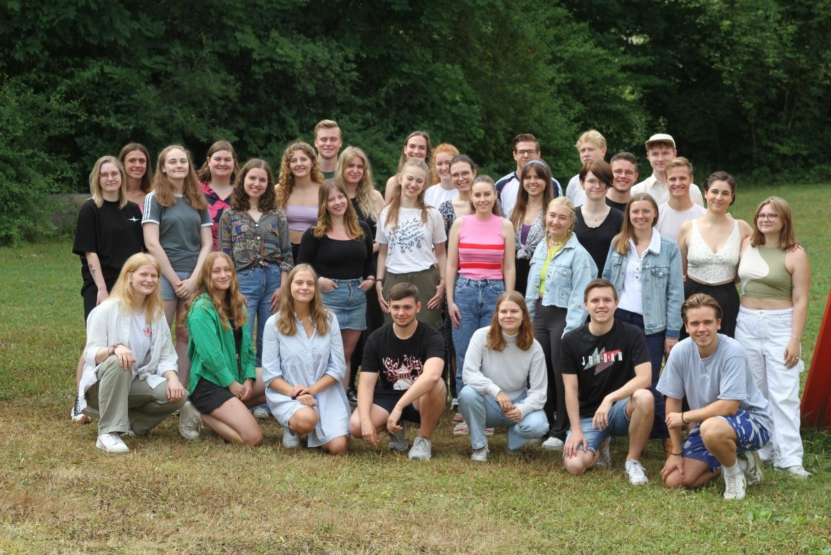 Das Bild zeigt die Studierenden der JMC 2023.