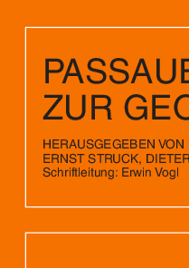 PSG23 - vordere Umschlagseite Passauer Schriften zur Geographie