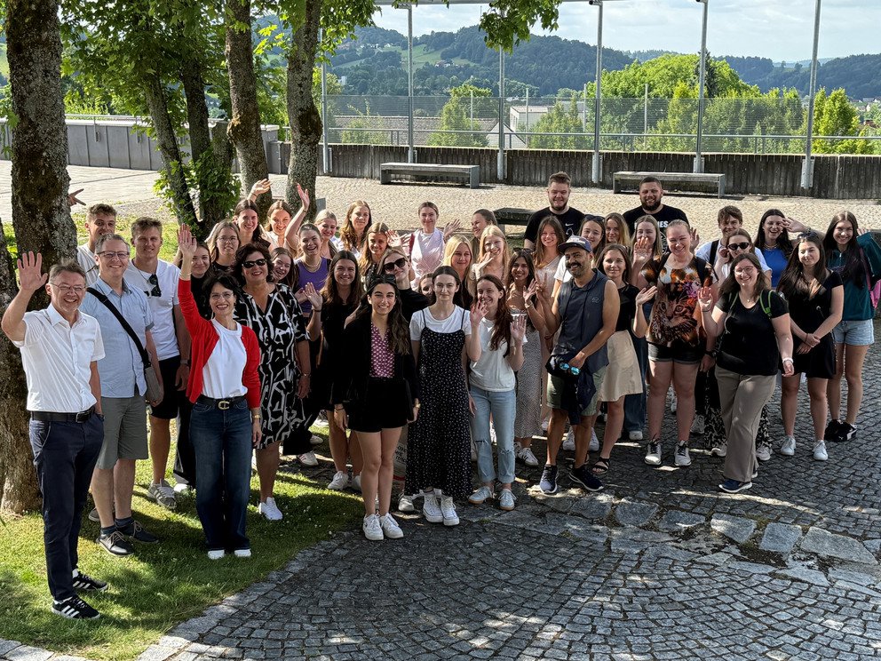 Gruppenbild Gymnasium Grafenau