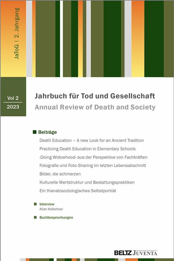 Jahrbuch für Tod und Gesellschaft Jahrbuch für Tod und Gesellschaft