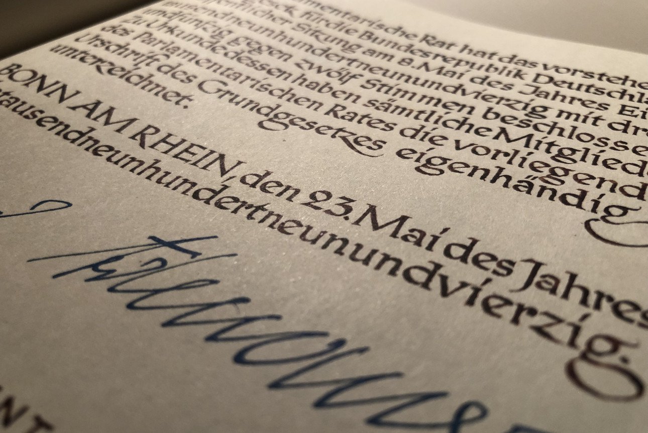 Grundgesetz Text
