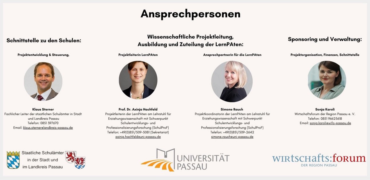 Ansprechpersonen 