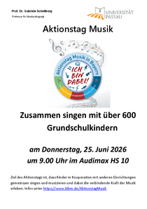 Einladung Aktionstag Musik