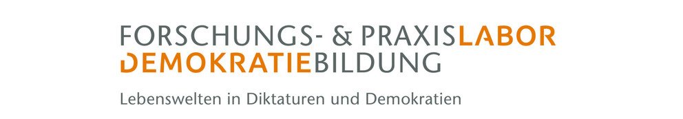 Das Forschungs- und Reflexionslabor Demokratiebildung in den Farben der Universität