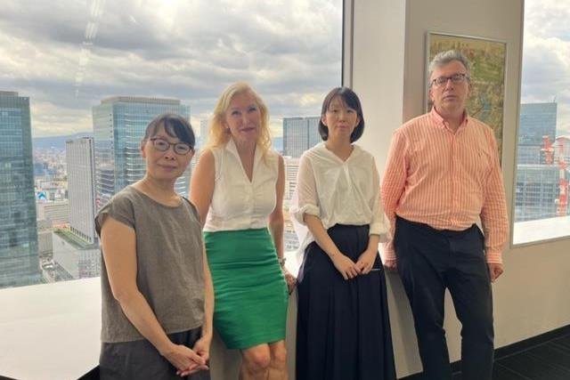 As part of the global.trex project, Vice President and Head of the ZLF "Internationalisation" department Prof. Dr. Christina Hansen visited Osaka and Kobe (Japan) 