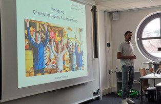 Workshop Bewegungspausen und Entspannung