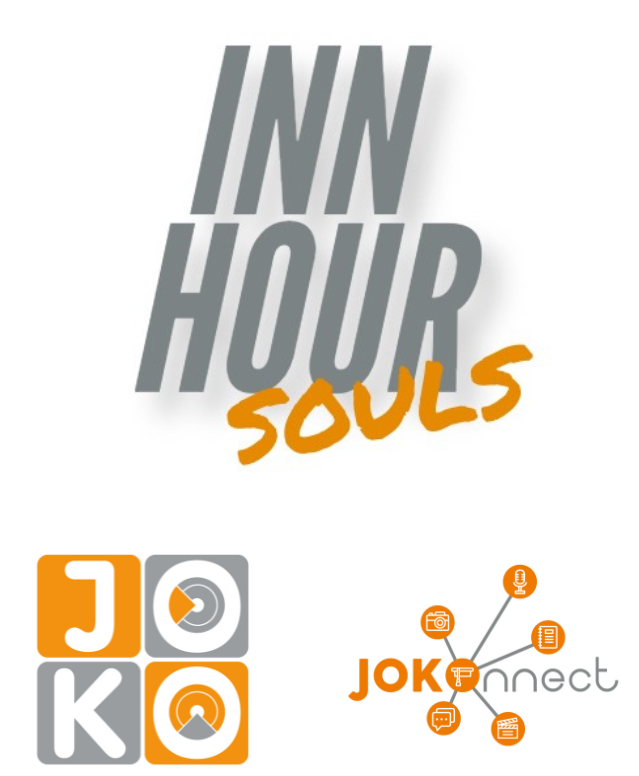 Das Bild zeigt die Logos von INN HOUR SOUL, JOKO und JoKonnect.