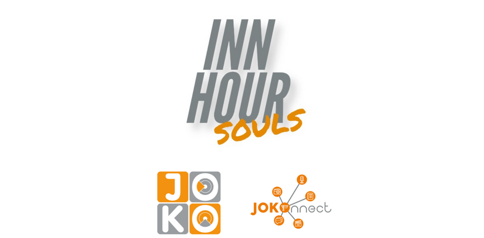 Das Bild zeigt die Logos von INN HOUR SOUL, JOKO und JoKonnect.