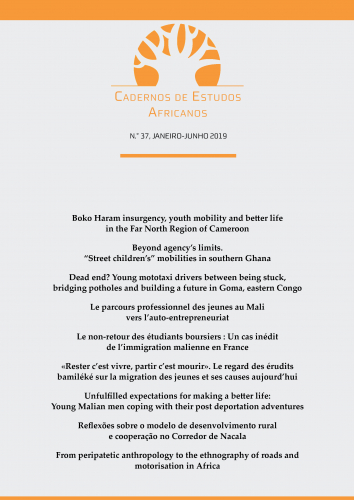 Christian Ungruhe (2019): Beyond agency&rsquo;s limits. &ldquo;Street children&rsquo;s&rdquo; mobilities in southern Ghana, Cadernos de Estudos Africanos 37: 41-61.