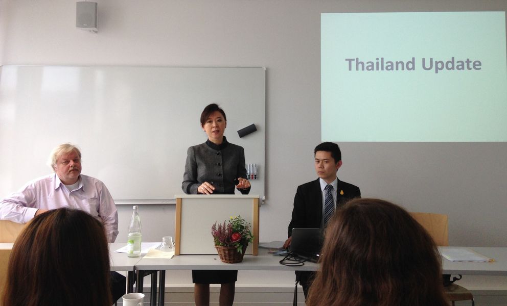 Besuch der Thailändischen Botschafterin H.E. Nongnuth Phetcharatana